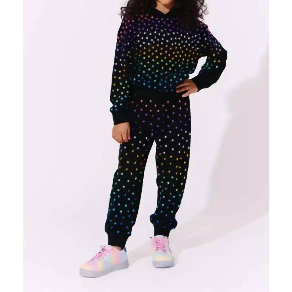 NEW LOLA + THE BOYS shine bright set in black